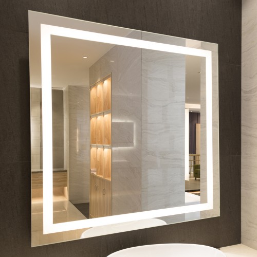 LED Square Mirror