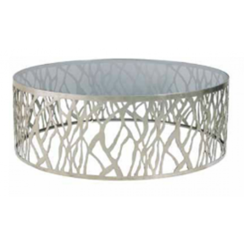 Laser Cut Metal Cocktail Table