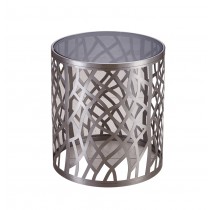 Laser Cut Metal End Table