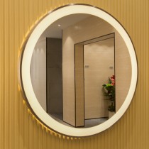 Round Lighted Mirror  