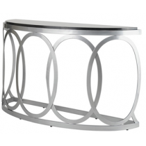 Laser Cut Metal Console Table