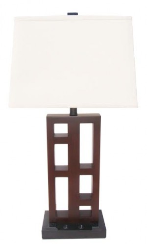 Double Nightstand Lamp