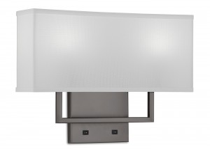 Double Wall Sconce - Hampton Inn And Suites Casual 