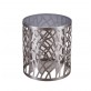 Laser Cut Metal End Table
